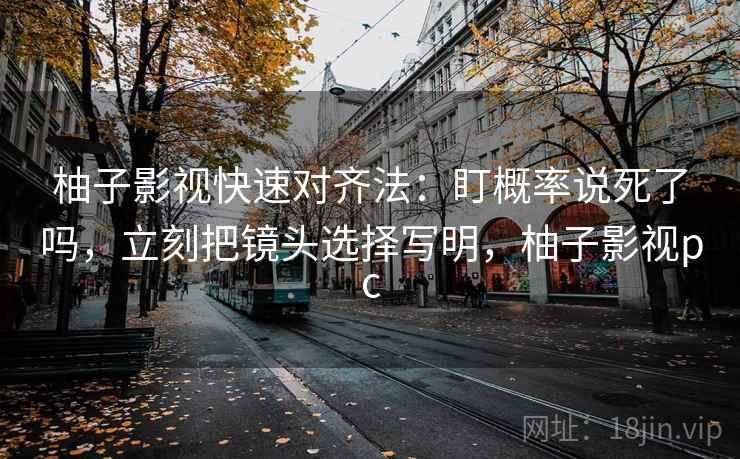 柚子影视快速对齐法：盯概率说死了吗，立刻把镜头选择写明，柚子影视pc  第2张